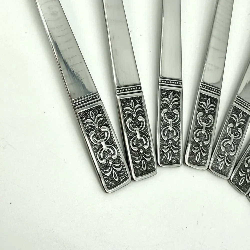 Customcraft set~8 stainless
